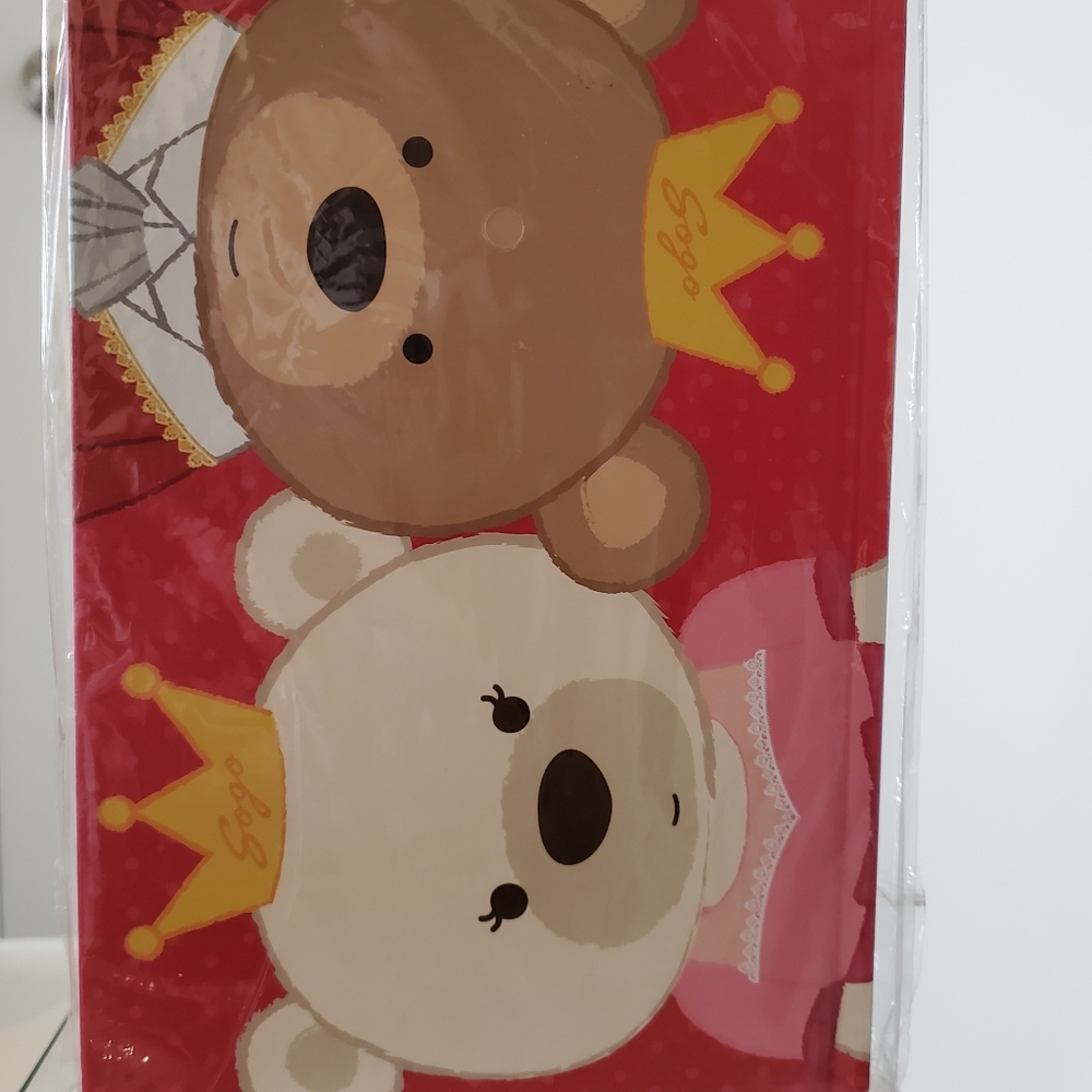 *NEW free with purchase* Hardcover Teddy Bear Notebook (Lined Page)🧸